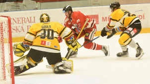 Hokejisté HC Olomouc prohráli v Brně