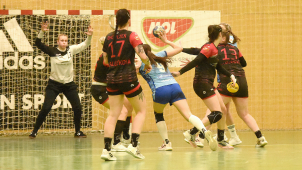 Házenkářky DHK Zora Olomouc doma remizovaly s Plzní