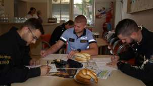 Policisté v Šumperku darovali krev a plazmu
