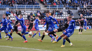 Fotbalisté SK Sigma Hradec doma nezvládli