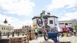 Špička cyklotrialu se představí ve Velké Bystřici
