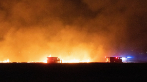 Kombajnista způsobil rozsáhlý požár