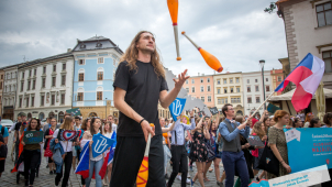 Králem majálesu v Olomouci bude hudebník Petr Fiala