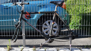 Muž přišel o kolo v Legionářské ulici v Olomouci