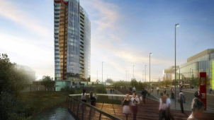 Stavební řízení Šantovka Tower je po dobu soudu pozastaveno