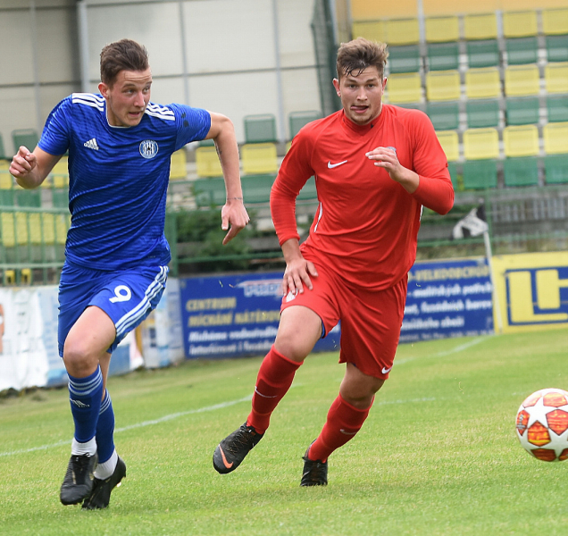 Starší dorost SK Sigma hrál v Holici s Brnem