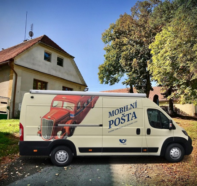Česká pošta na Olomoucku rozjíždí mobilní poštu