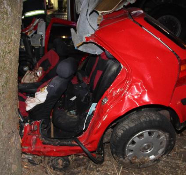 Tragická nehoda na Uničovsku: Mladík narazil do stromu