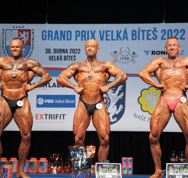 Kulturista Patrik Šerý má další medaili
