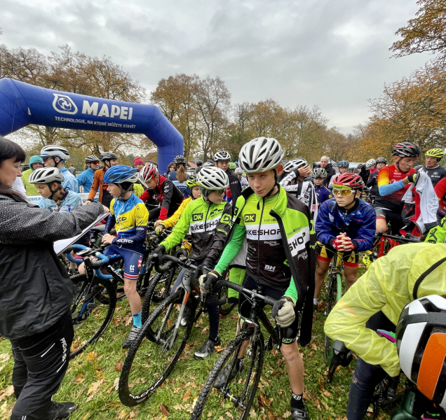 Cyklokros v Náměšti vyhrál Hampl