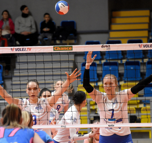 Volejbalistky VK Šantovka sahaly v Prostějově po výhře