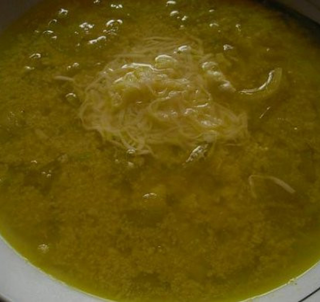 Cibulačka se sýrem