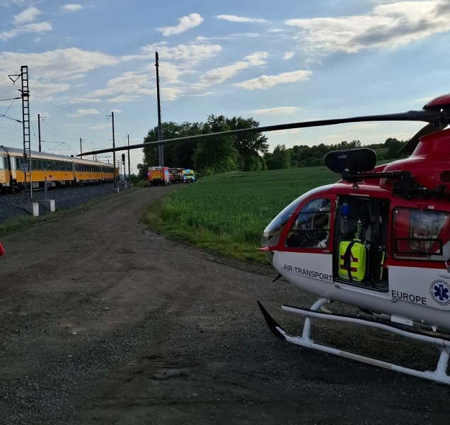 Vlak srazil člověka mezi Lipníkem a Hranicemi