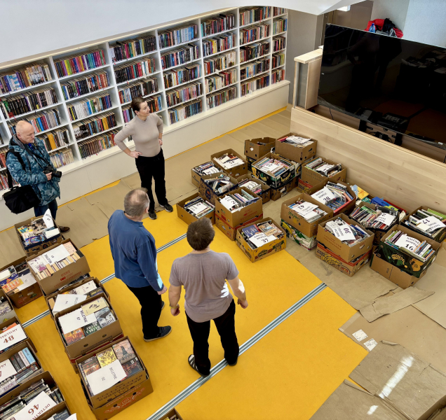 Klouzačkou mezi knihy. V bývalé kotelně bude veselo