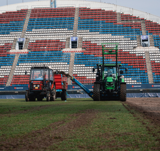 Sigma bude mít nový trávník, už na Konferenční ligu