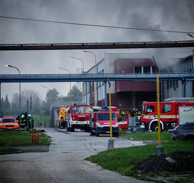 Požár v Přerovské Meoptě způsobil milionové škody