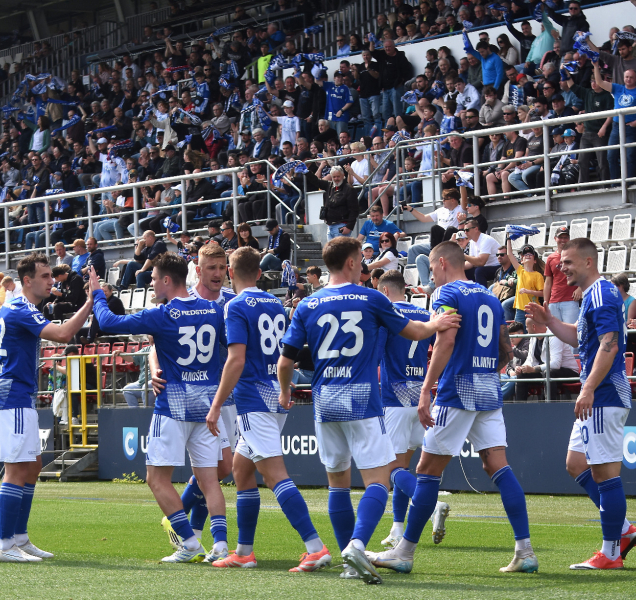 Fotbalistům SK Sigma se zápas v Praze povedl