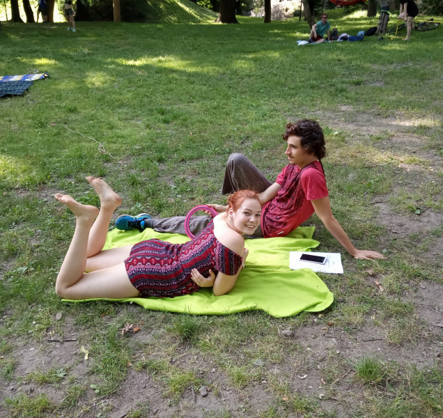 FOTO: Bezručovými sady zněla hudba a voněly hot dogy