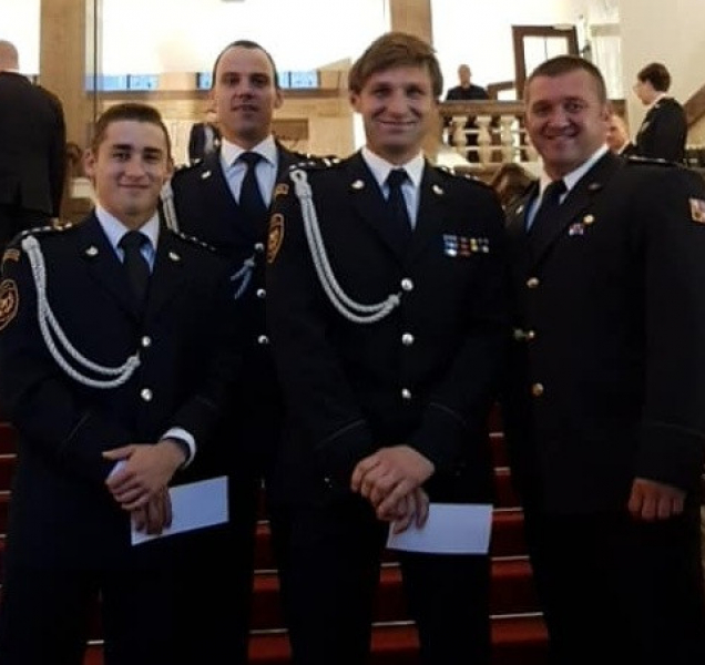 Ministr vnitra ocenil hasiče - reprezentanty i z Hané