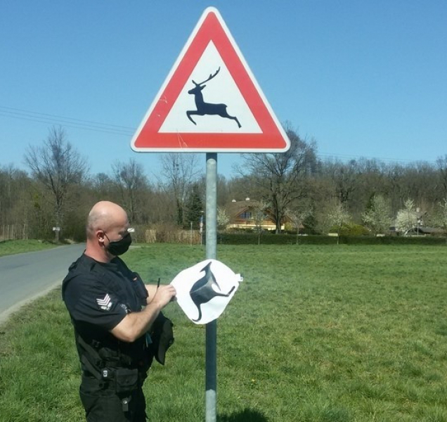 Přerovští strážníci pomáhali zraněné cyklistce