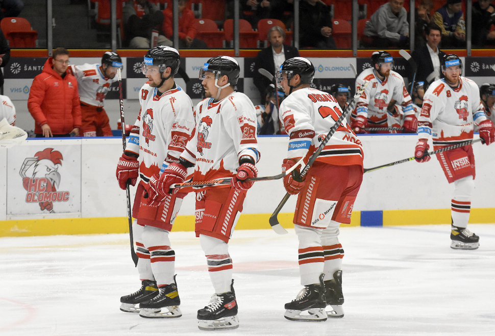 Hokejisté HC Olomouc na jihu zabodovali