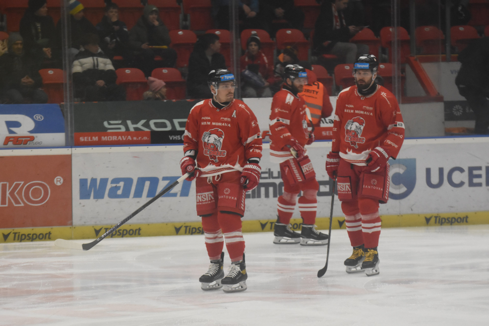 Hokejisté HC Olomouc nestačili na Plzeň