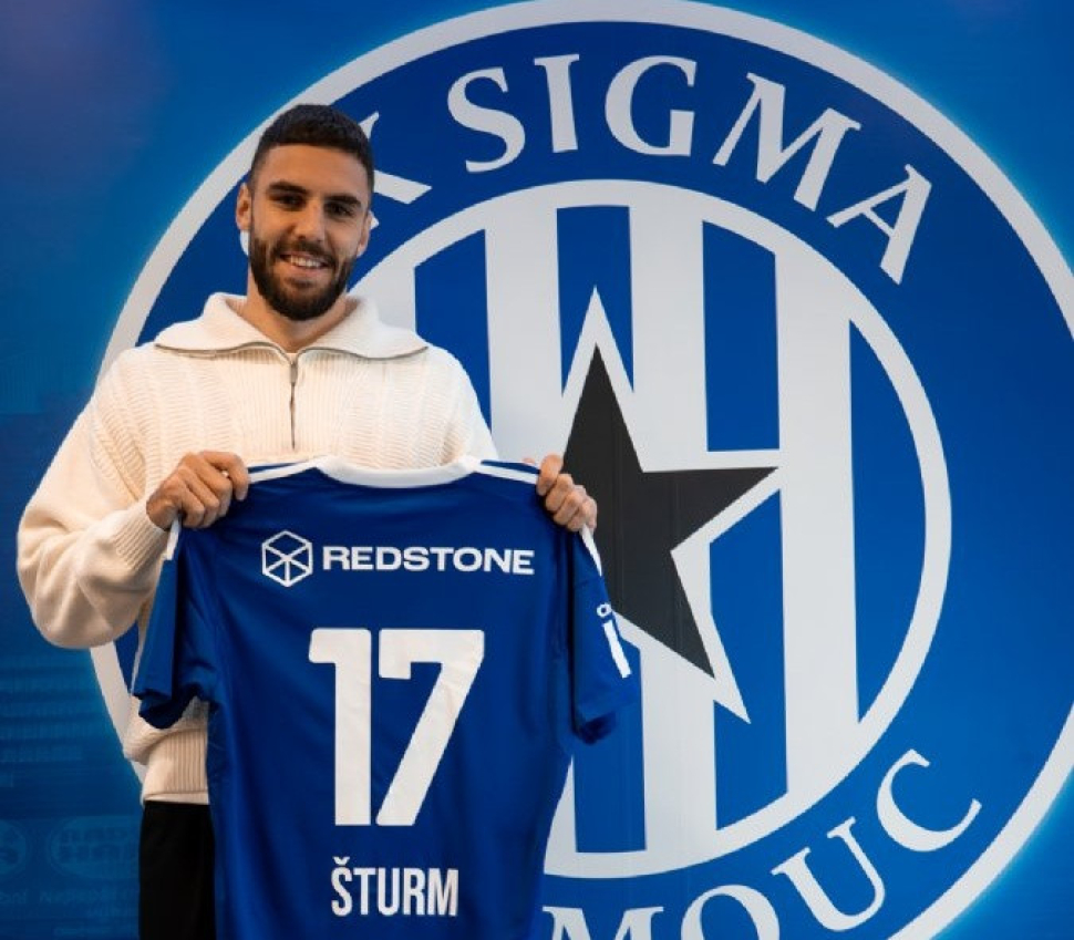 Sigma posiluje, koupila z Celje záložníka Šturma