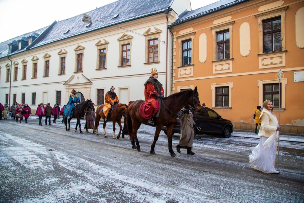 Průvod tří králů projde centrem Olomouce