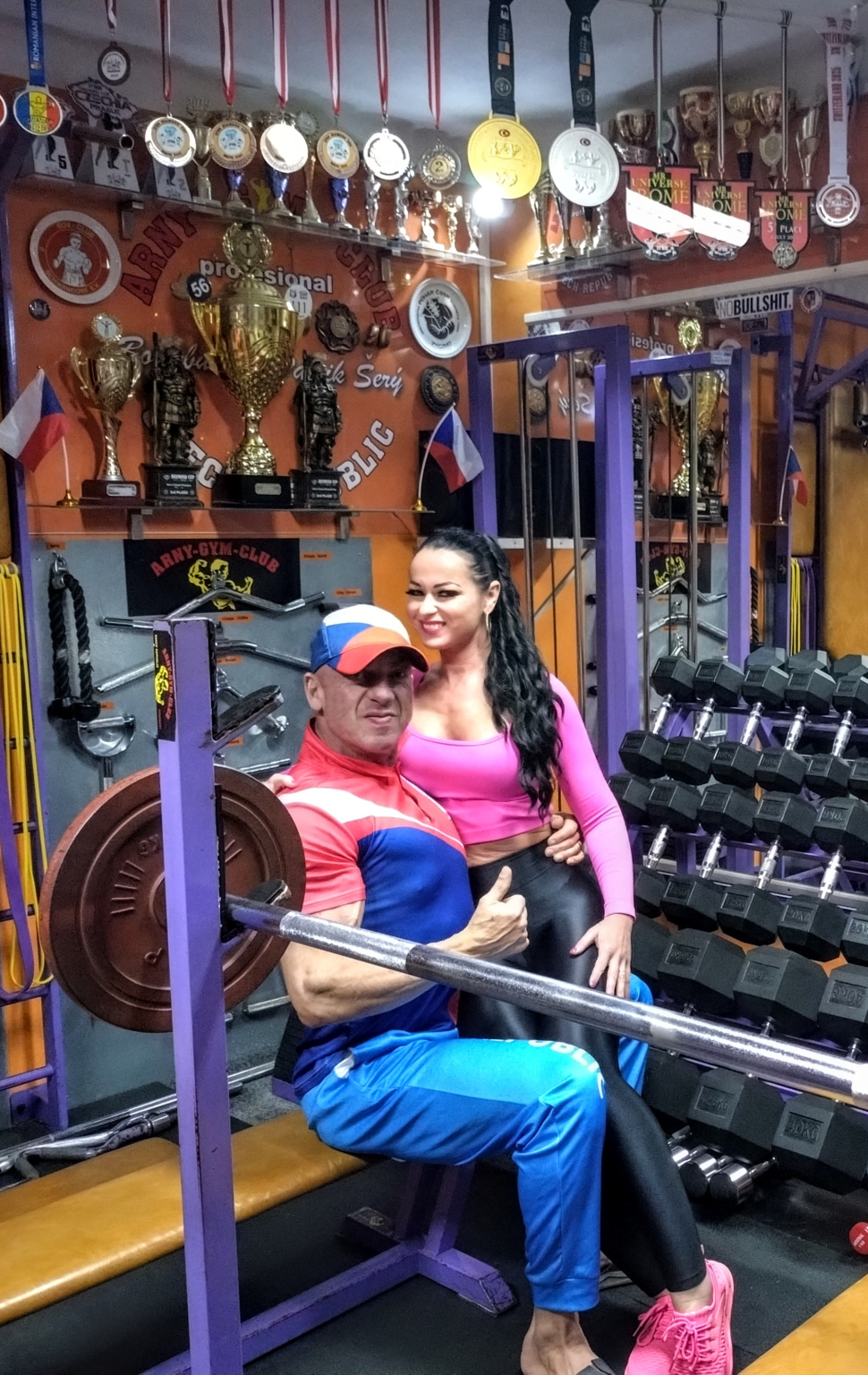 Kulturista Patrik Šerý se chystal na novou sezonu