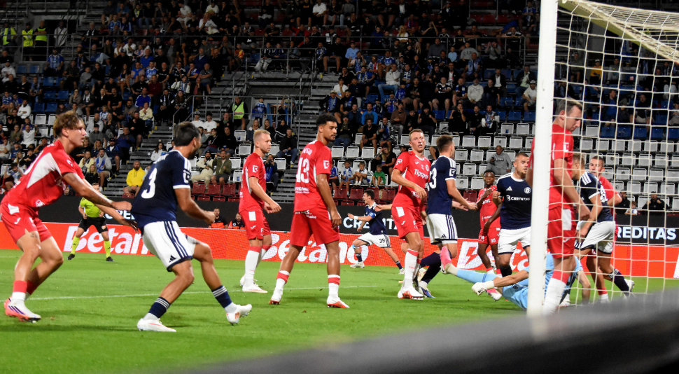 Fotbalisté SK Sigma zvládli Pardubice a jsou třetí